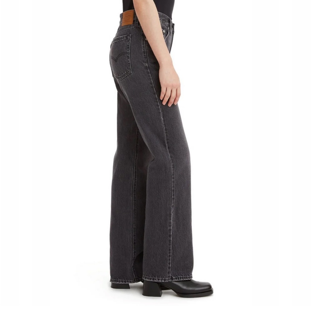 New Levi's Baggy Boot Jeans mid rise premium - Picture 3 of 11